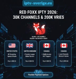 RED FOXX iptv buffering 4k